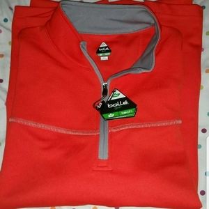 Bolle Red Medium Golf Sweater NWT